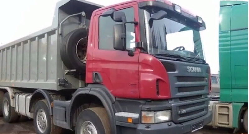 самосвал SkaniaP380